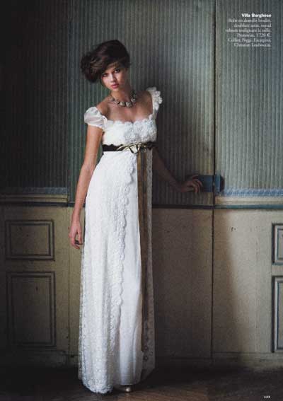 2010 Wedding Dresses on Empire Wedding Gowns For Bride 2010