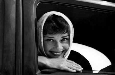 Then Audrey Hepburn wore kerchiefs and always managed to look stunning