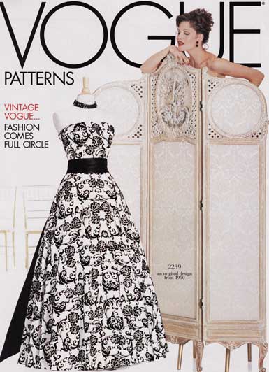 vogue wedding dress patterns. Vogue Patterns has reissued