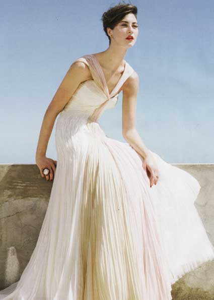 J Mendel Wedding Dresses. tulle skirt by J. Mendel.