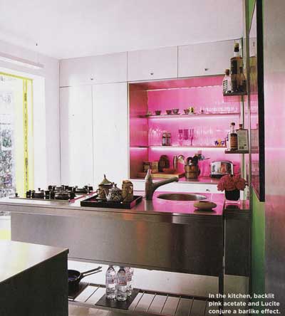 Pink Kitchen Ideas on Kitchen Is Modern Doesn   T Mean It Can   T Have A Touch Of Pink