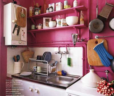 decorating small apartment. Kitchen- Small kitchens like