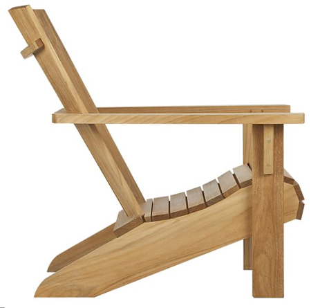 Free Adirondack Chair Design Simple PDF Woodworking Plans Online 